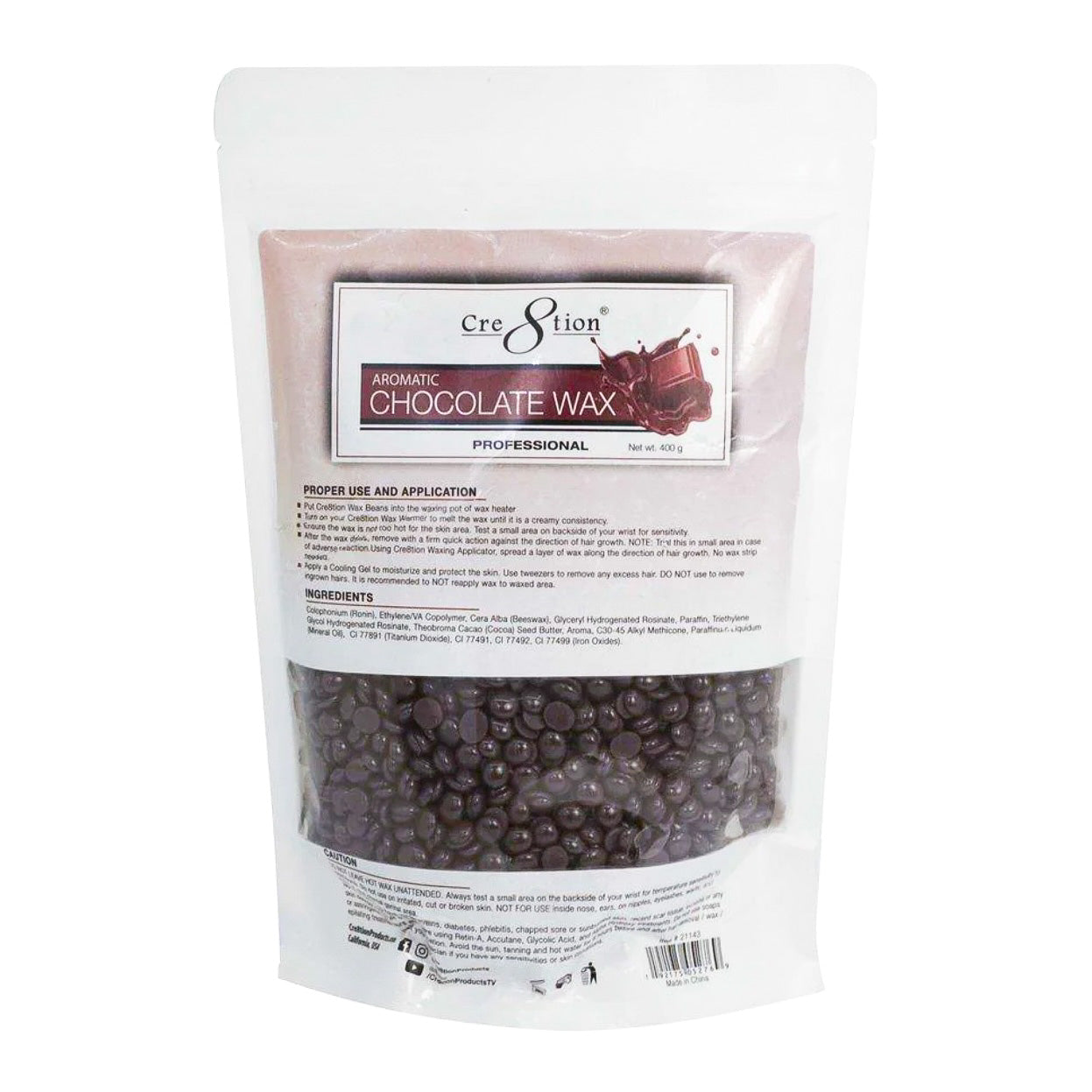 Cre8tion - Aromatic Chocolate Wax (Hard Wax Beads)